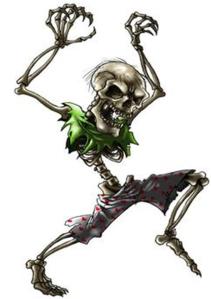Scary Skeleton